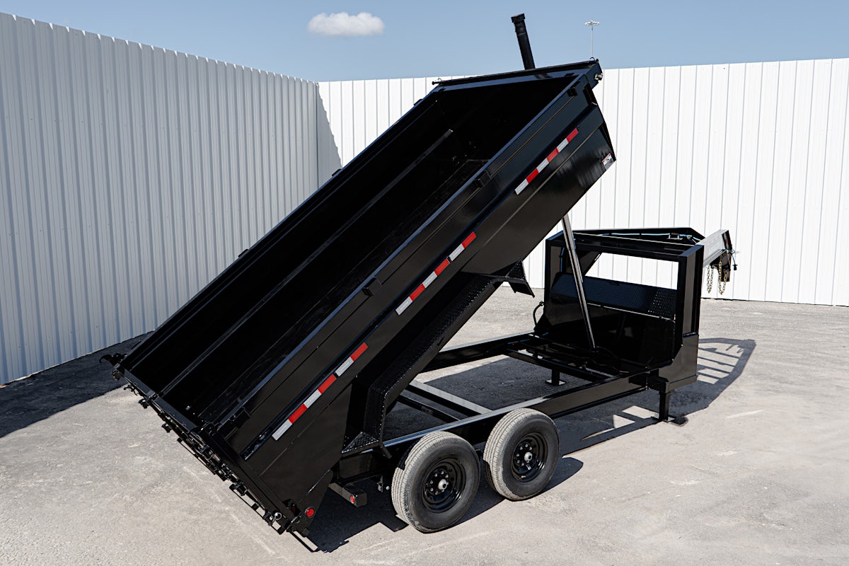 PJ Trailers 14'x83" GN Telescopic Dump Trailer w/ 3' Sides (DT) - Image 21