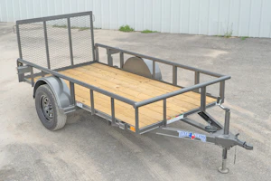Texas Bragg 10'x60" Utility Trailer w/ 3' Gate (U1)