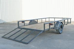 Texas Bragg 12'x77" Utility Trailer w/ 4' Gate (U2) Stock #86664 - Thumbnail 4