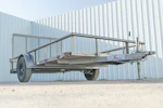 Texas Bragg 12'x77" Utility Trailer w/ 4' Gate (U2) Stock #86664 - 7 more images