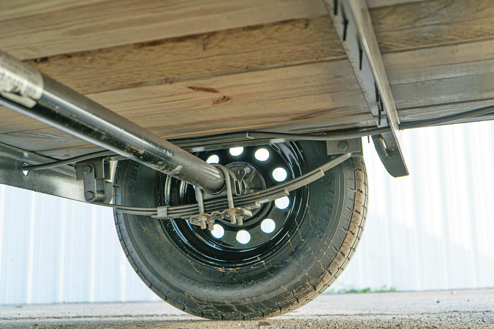 Texas Bragg 12'x77" Utility Trailer w/ 4' Gate (U2)