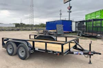 Texas Bragg 12'x83" Utility Trailer w/ Slide-In Ramps (U2) Stock #86670 - Thumbnail 2