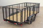 X-ON 16'x83" Landscape Trailer w/ 4' Sides & 4' Gate (L2) Stock #86677 - Thumbnail 5