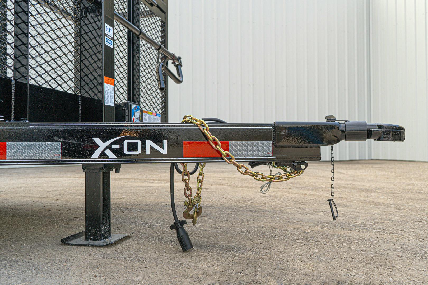 X-ON 16'x83" Landscape Trailer w/ 4' Sides & 4' Gate (L2)