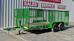 X-ON 16'x83" Landscape Trailer w/ 4' Sides & 4' Gate (L2) Stock #86678 - Thumbnail 1