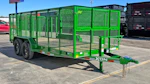 X-ON 16'x83" Landscape Trailer w/ 4' Sides & 4' Gate (L2) Stock #86678 - Thumbnail 2