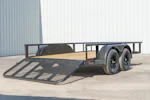 X-ON 12'x83" Utility Trailer w/ 3' Gate (U2) Stock #86680 - Thumbnail 5