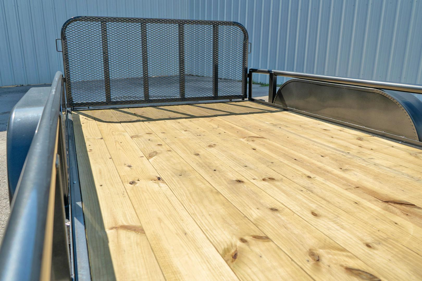 X-ON 12'x83" Utility Trailer w/ 3' Gate (U2)