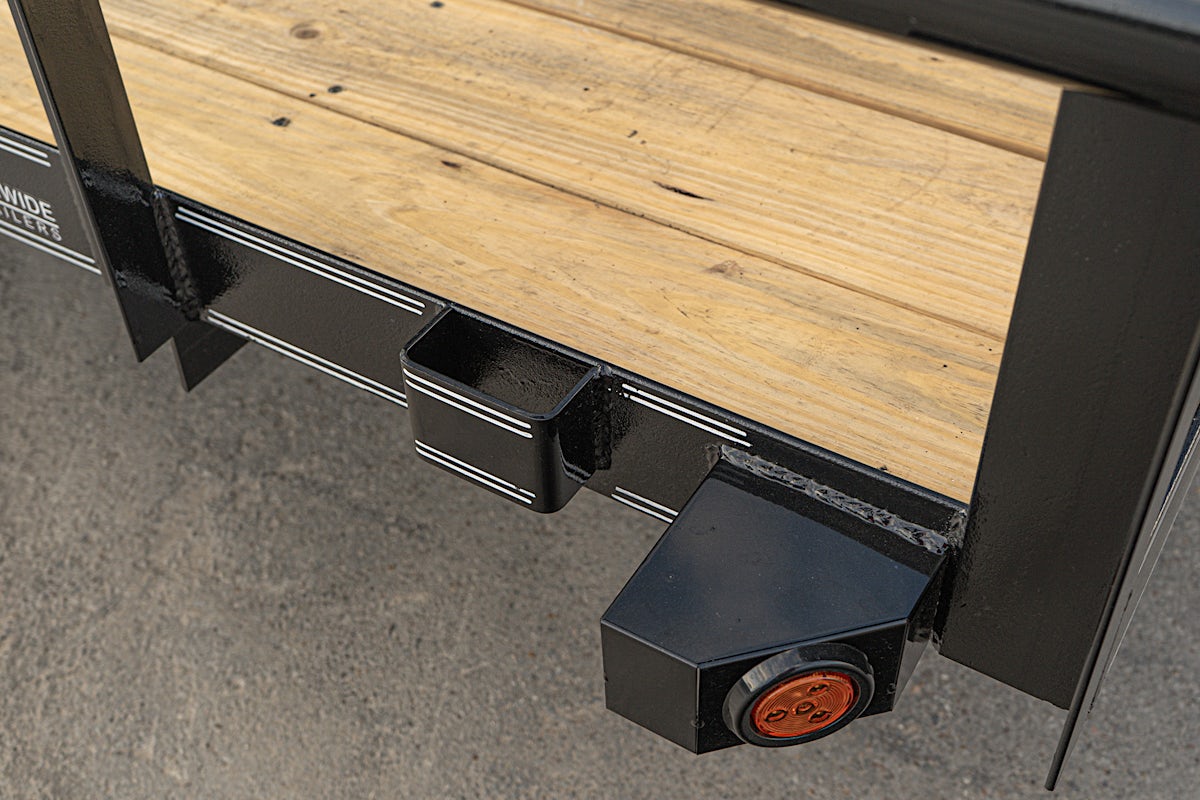 Texas Bragg 18'x83" Utility Trailer w/ 4' Gate (U2) - Image 7