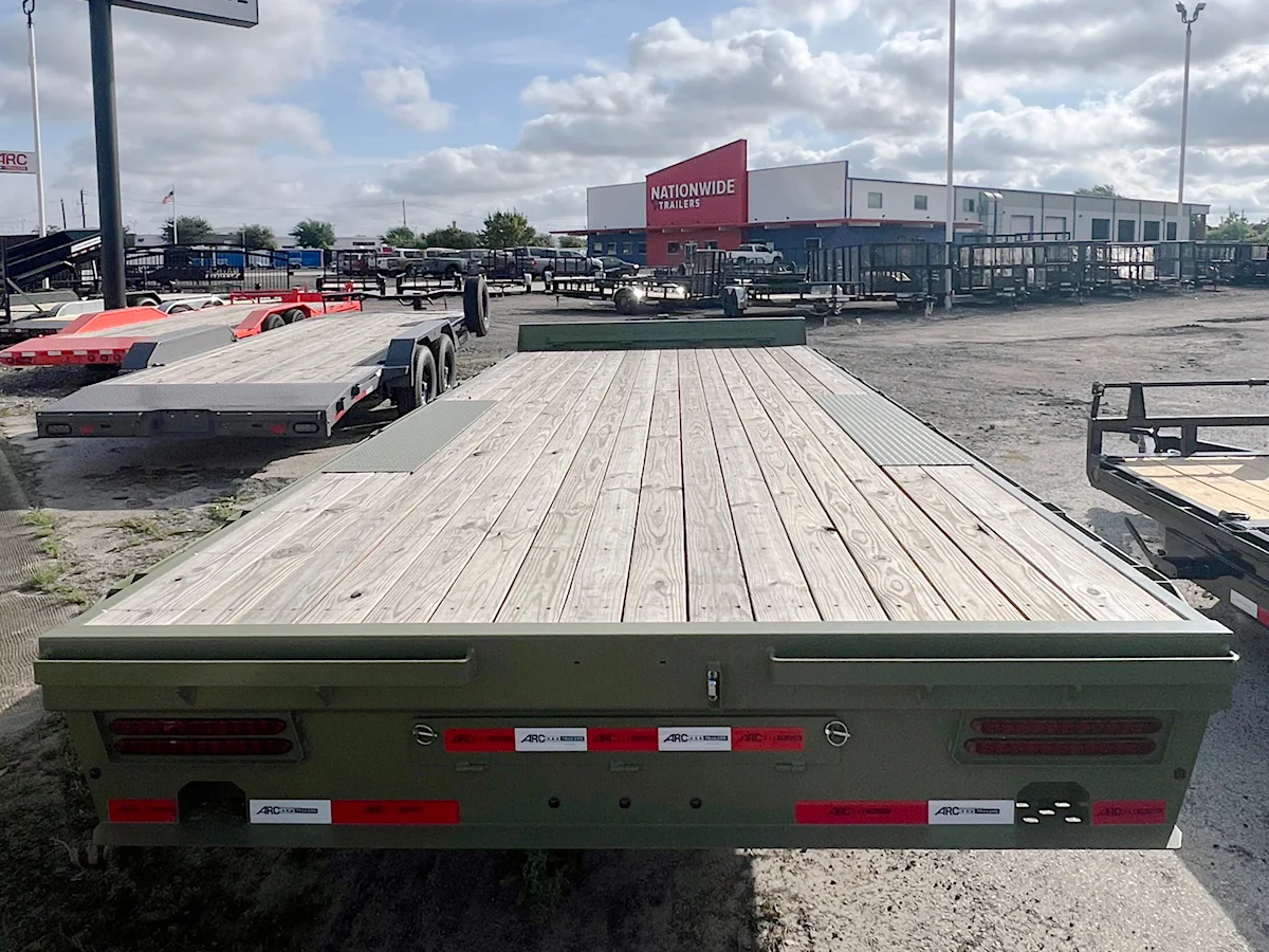 ARC Trailers 20'x102" 8" I-beam Deckover Trailer (BDS) - Stock #86698 - Image 4 of 5 ARC Trailers 20'x102" 8" I-beam Deckover Trailer (BDS) - Stock #86698 - Image 4 of 5