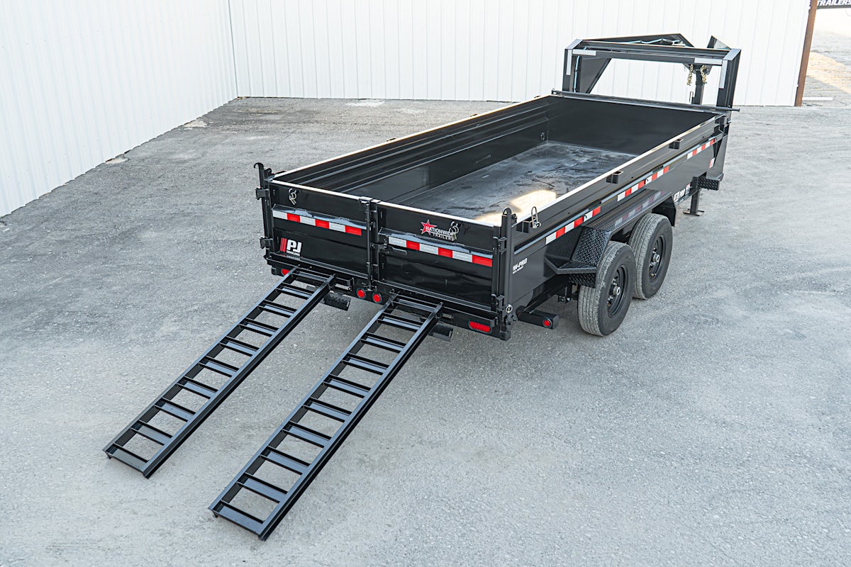 PJ Trailers 16'x83" Gooseneck Low Pro Dump Trailer w/ 2' Sides (DL) - Image 22