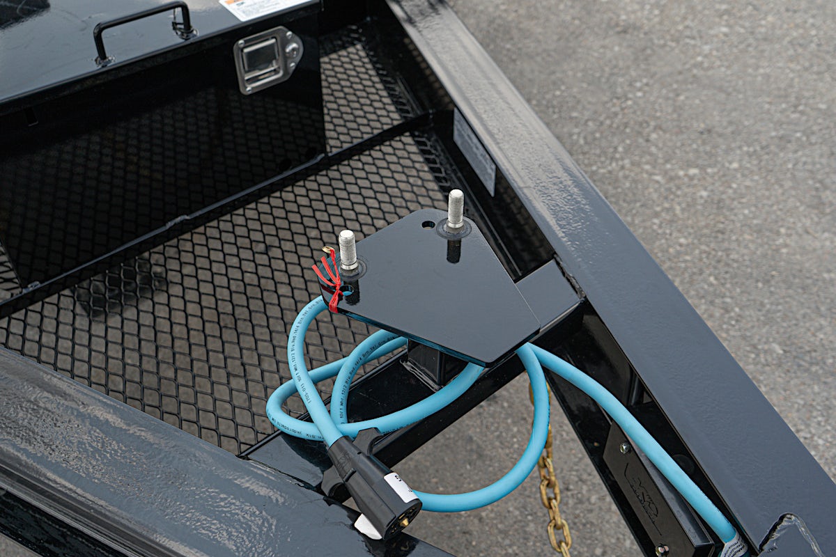 PJ Trailers 22'x102" Deckover Power Tilt Trailer (T8) - Image 11