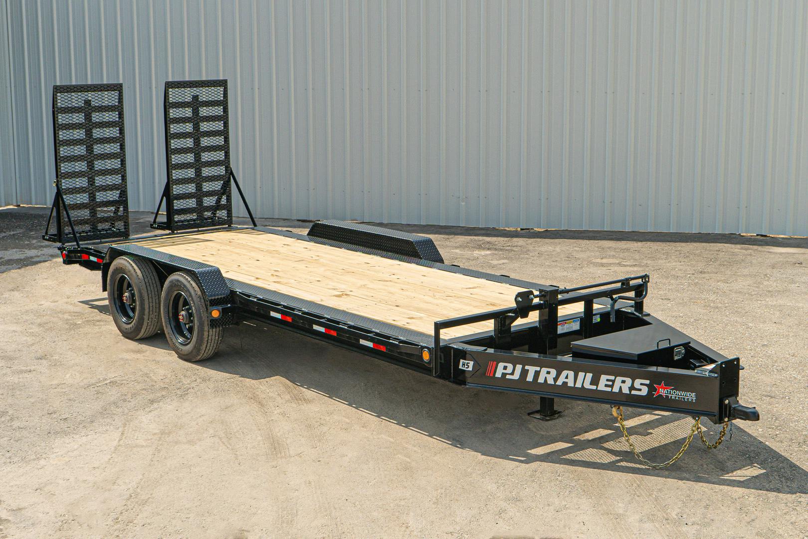 PJ Trailers 20'x82" 10" Pro I-Beam Equipment Trailer (H5) - Image 2