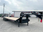 PJ Trailers 36'x102" Gooseneck Flatbed Trailer w/ Hydraulic Dovetail (LY) Stock #86752 - Thumbnail 2