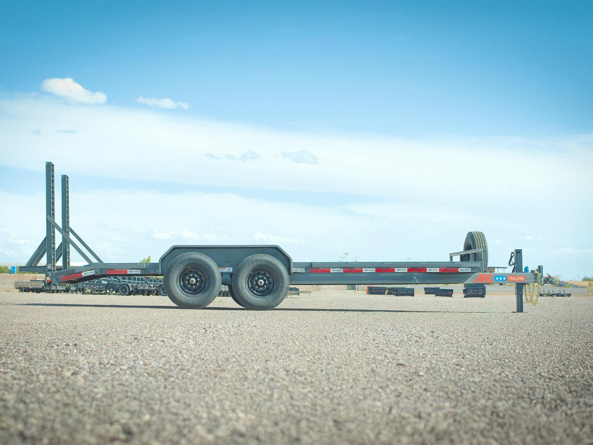 ARC Trailers 20'x83" General Purpose 14K Equipment Trailer (BEG) - Image 6