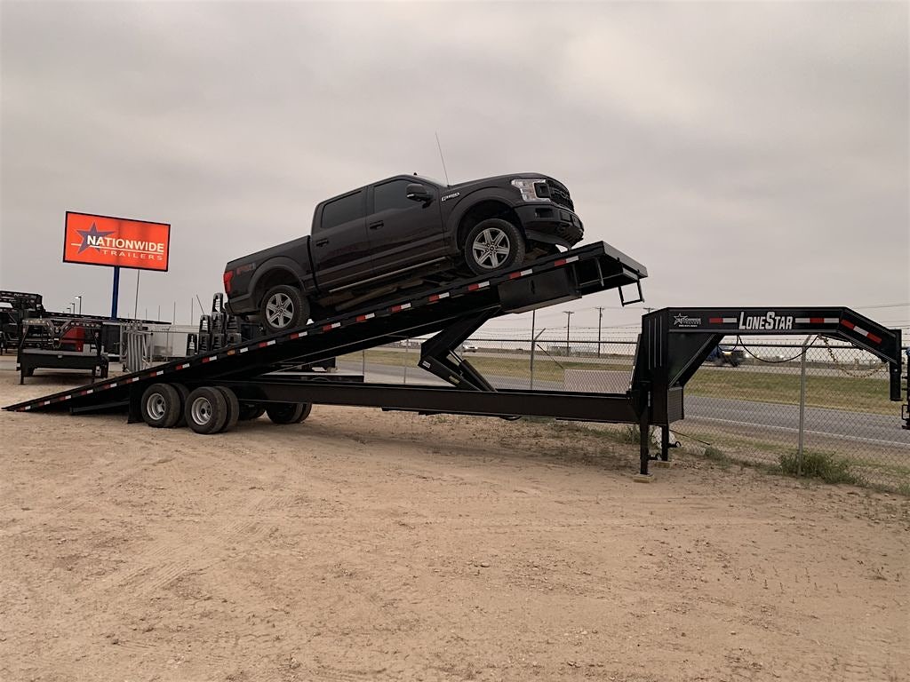 LoneStar 40'x102" Tilt Shipping Container Trailer w/ Duals (TC) - Stock #86771 - Image 6 of 13 LoneStar 40'x102" Tilt Shipping Container Trailer w/ Duals (TC) - Stock #86771 - Image 6 of 13