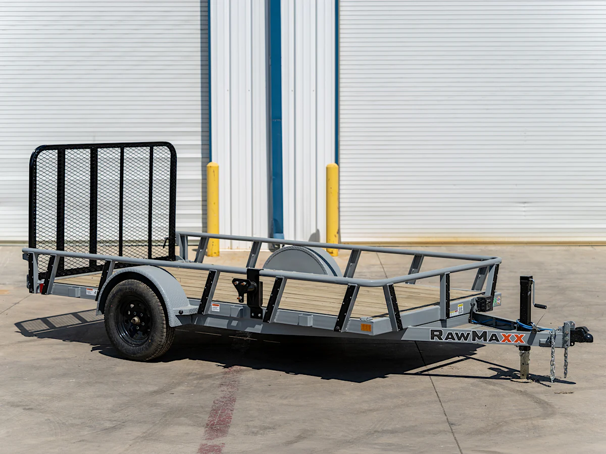 RawMaxx 12'x77" UTX Utility Trailer (UTX) - Stock #86773 - Image 1 of 4 RawMaxx 12'x77" UTX Utility Trailer (UTX) - Stock #86773 - Image 1 of 4