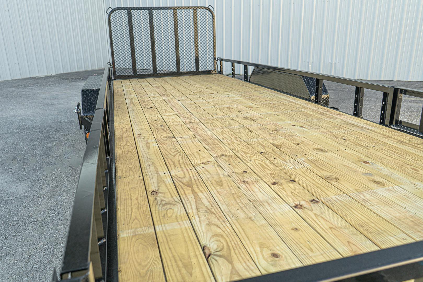 PJ Trailers 20'x83" Tandem Axle 4" Channel Utility Trailer (UL) - Image 5