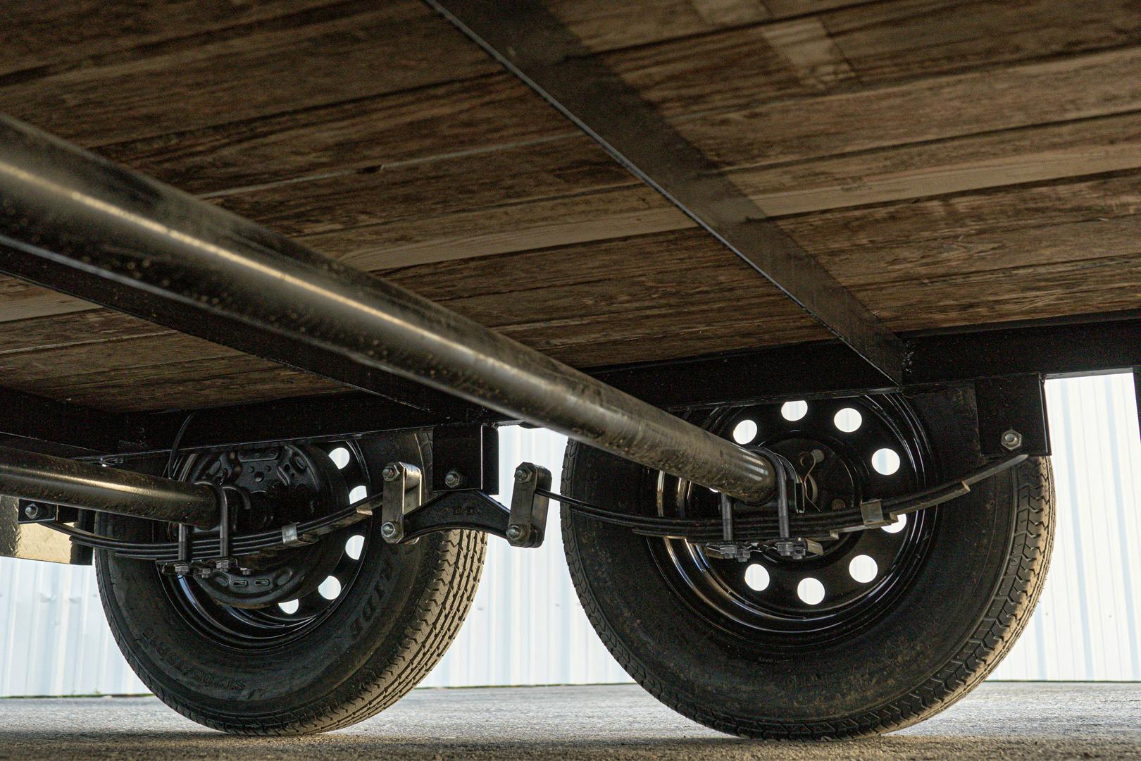 PJ Trailers 20'x83" Tandem Axle 4" Channel Utility Trailer (UL) - Image 11