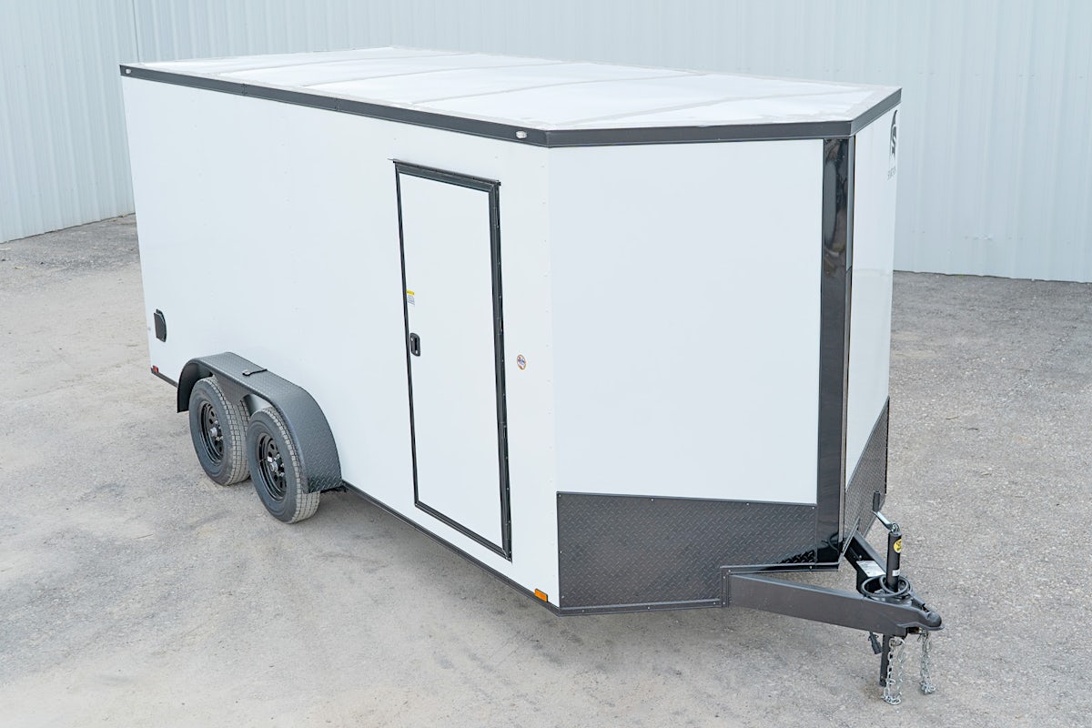 Spartan 7'x16' Enclosed Cargo Trailer w/ Rear Ramp Door (C2) - Image 4