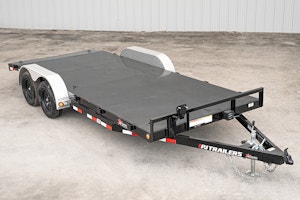 PJ Trailers 18'x83" 5" Channel Car Trailer w/ Steel Deck (C5)