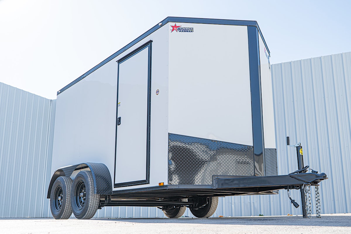 Spartan 6'x12' Enclosed Cargo Trailer w/ Rear Ramp Door (C2) - Image 3