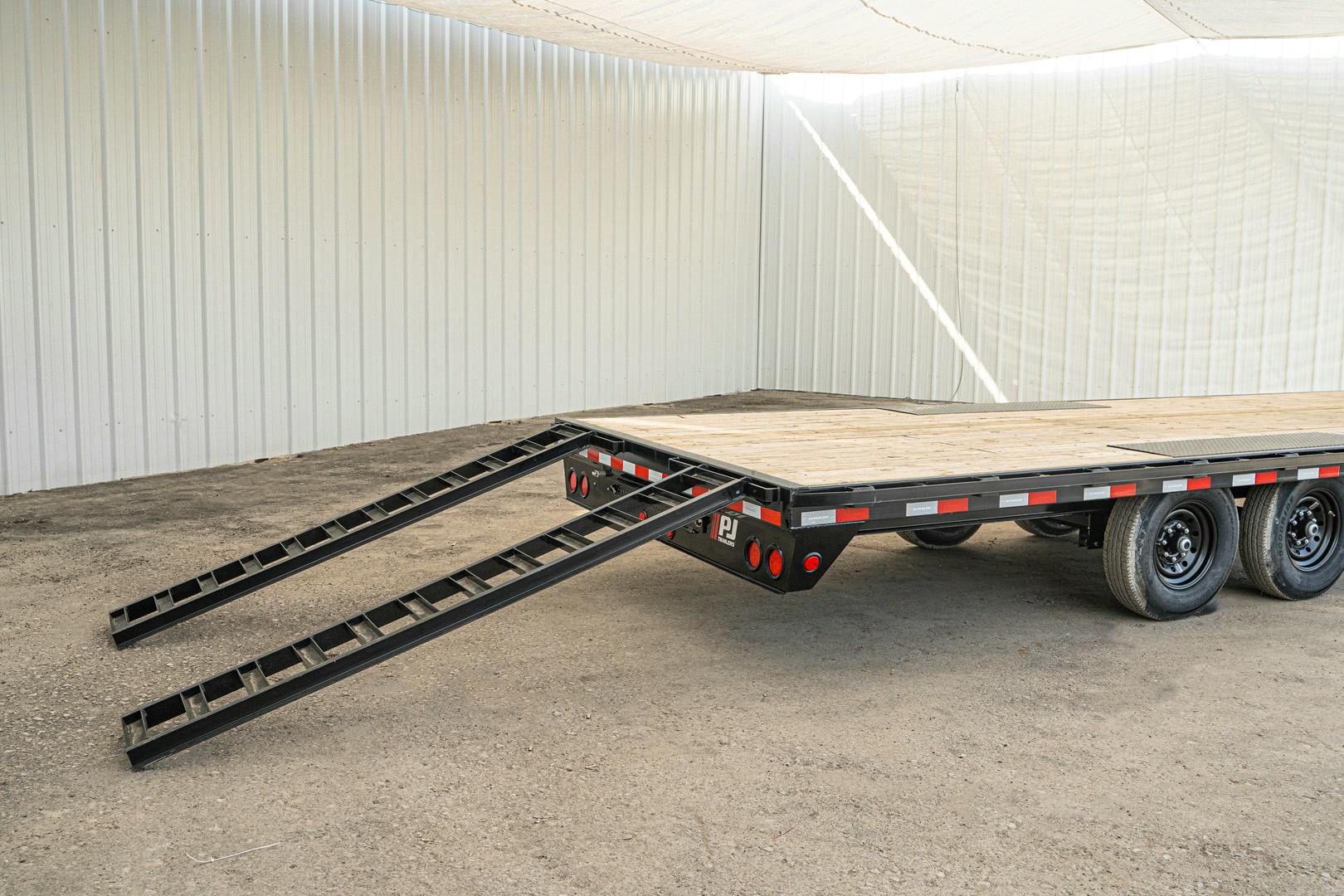 PJ Trailers 24'x102" 8" I-Beam Deckover Flatbed Trailer (F8) - Stock #86814 - Image 11 of 15