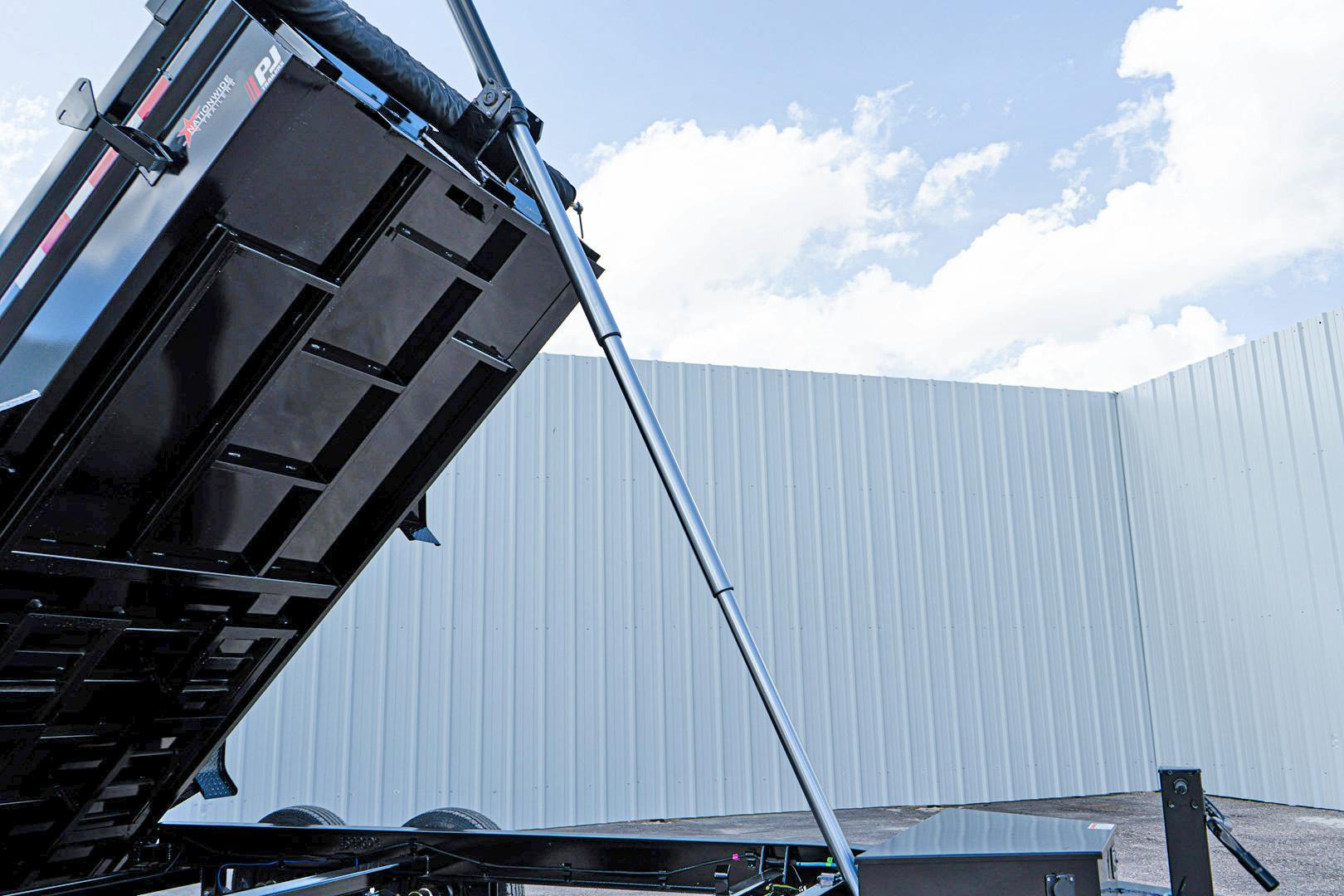 PJ Trailers 14'x83" Telescopic Dump Trailer w/ 2' Sides (DT) - Image 30