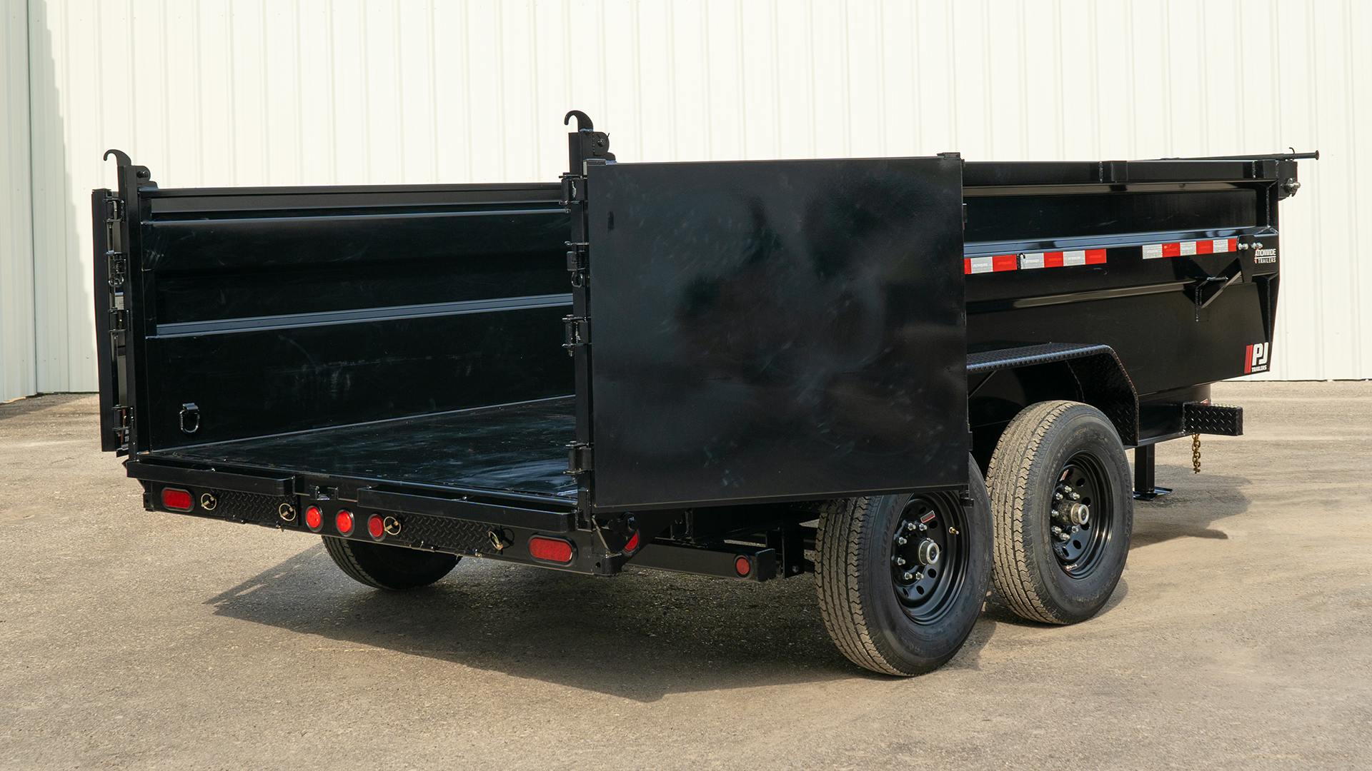 PJ Trailers 14'x83" Low Pro High Side Dump Trailer w/ 3' Sides (DM) - Image 21