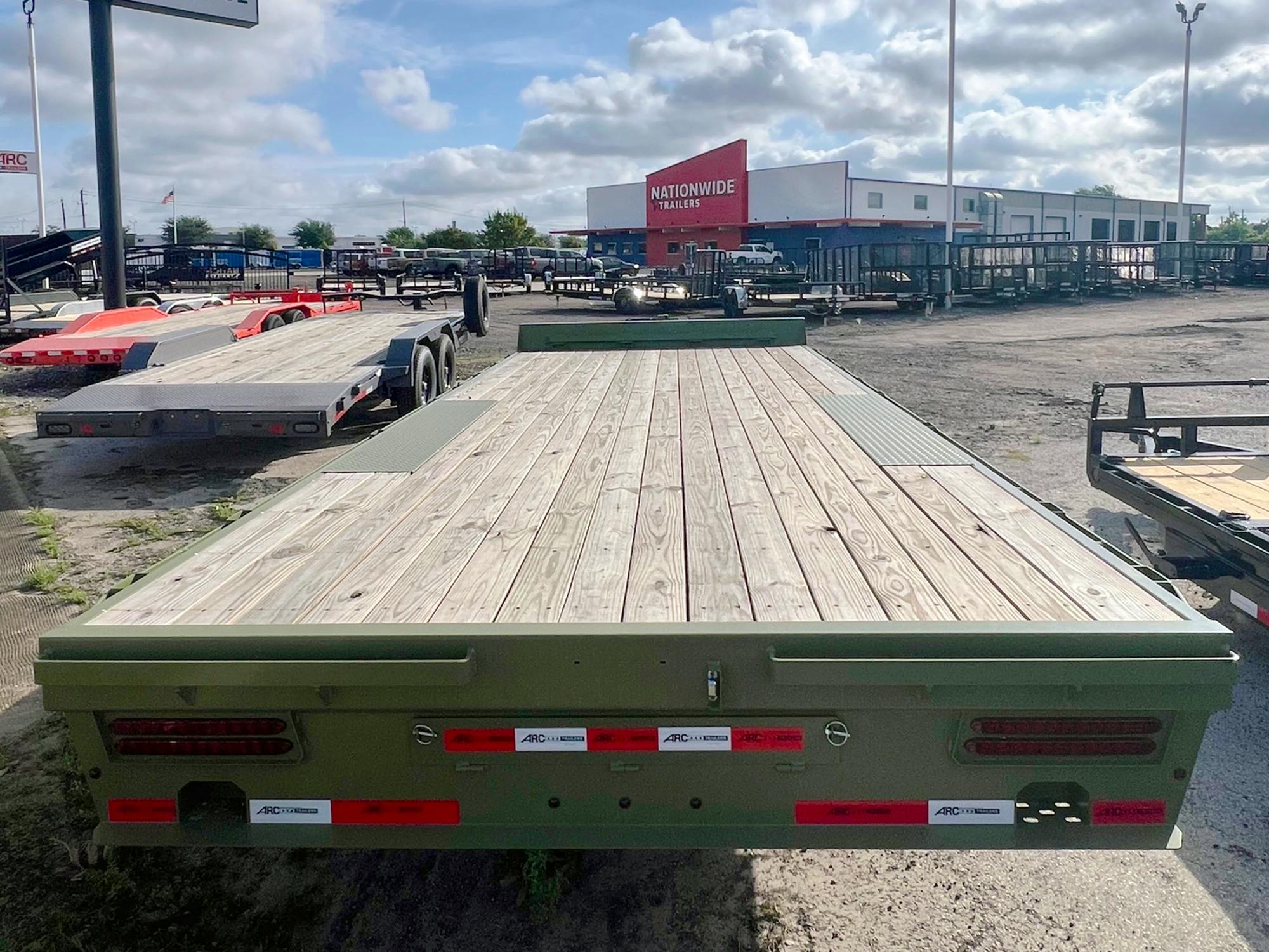 ARC Trailers 20'x102" 8" I-beam Deckover Trailer (BDS) - Stock #86834 - Image 4 of 5