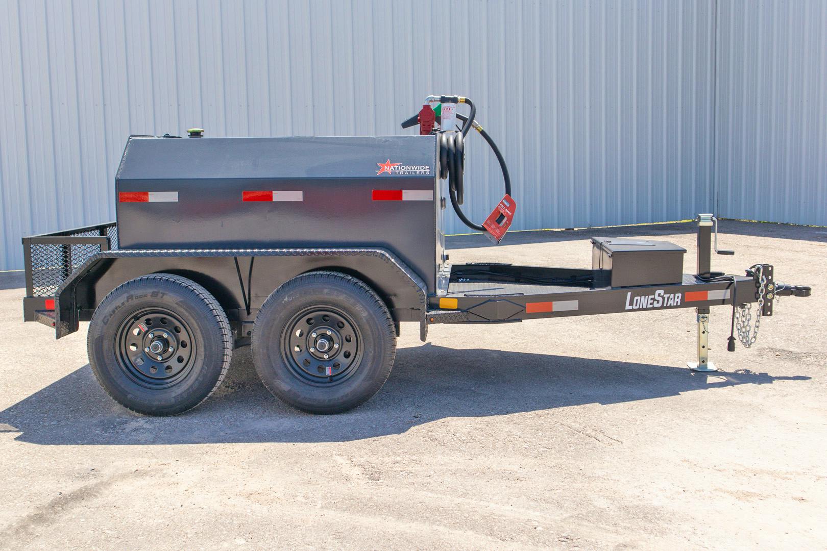 LoneStar 6'x60" 500 Gallon Fuel Tank Trailer - Stock #86850 - Image 7 of 8