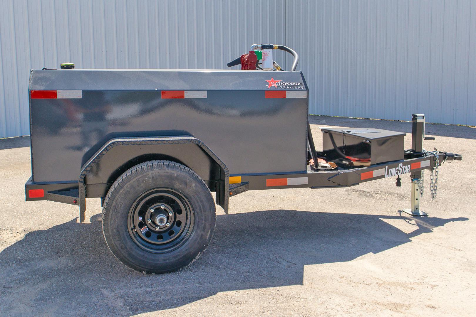 LoneStar 6'x48" 350 Gallon Fuel Tank Trailer - Stock #86851 - Image 11 of 12