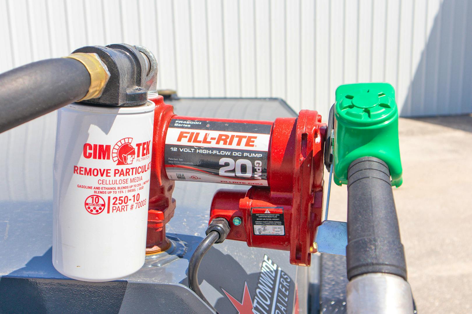 LoneStar 6'x48" 350 Gallon Fuel Tank Trailer - Stock #86851 - Image 6 of 12