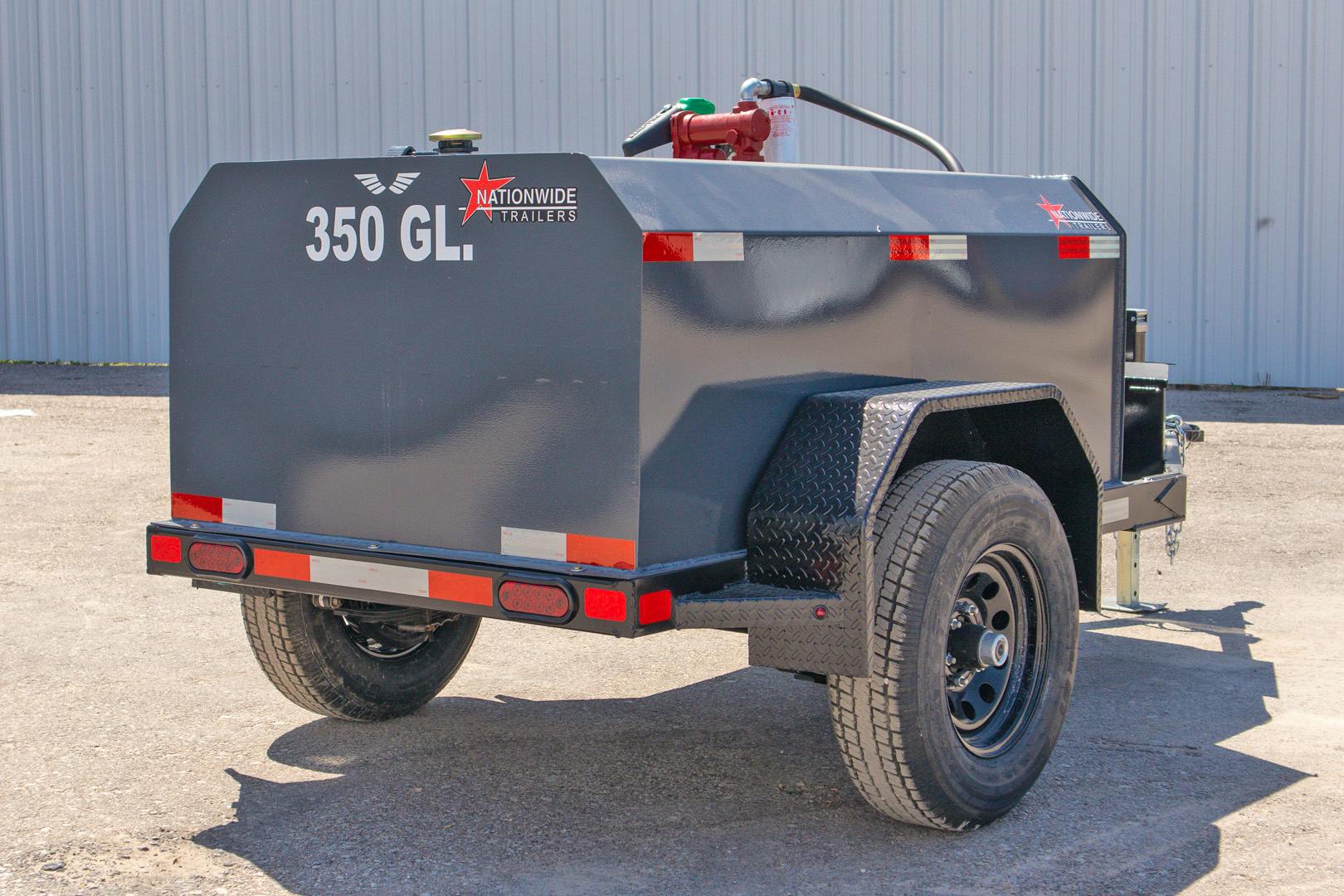 LoneStar 6'x48" 350 Gallon Fuel Tank Trailer - Stock #86852 - Image 10 of 12