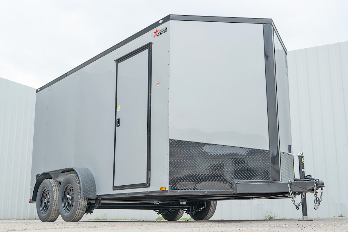Spartan 7'x14' Enclosed Cargo Trailer w/ Rear Ramp Door (C2) - Image 3