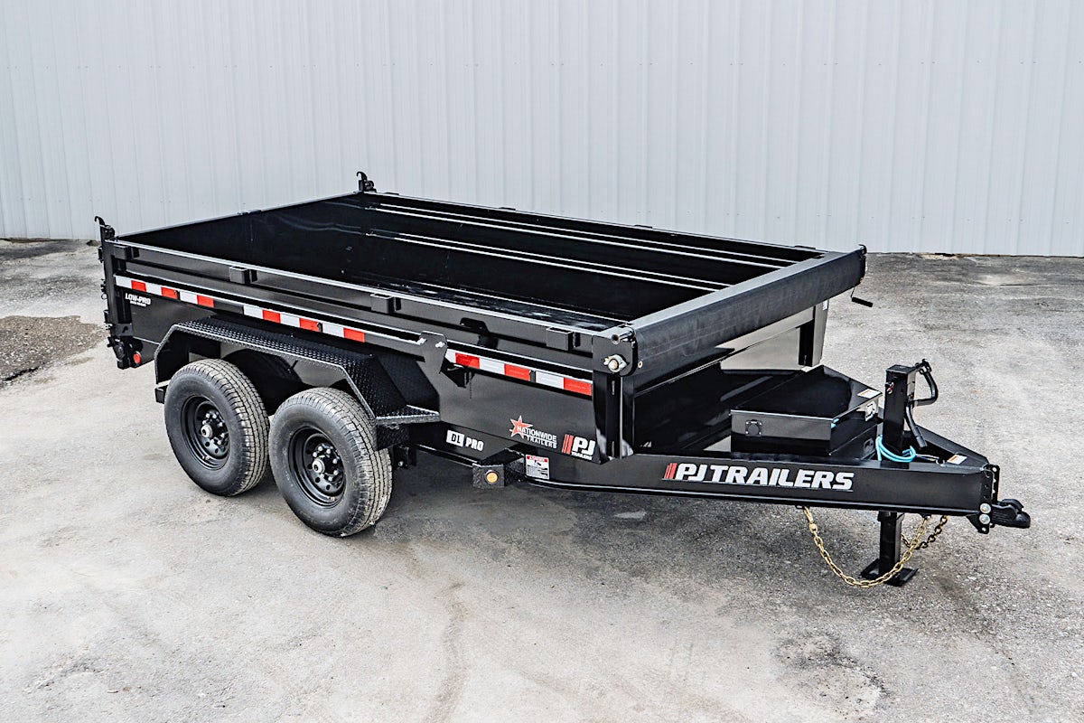 PJ Trailers 12'x83" Low Pro Dump Trailer w/ 2' Sides (DL) - Image 5