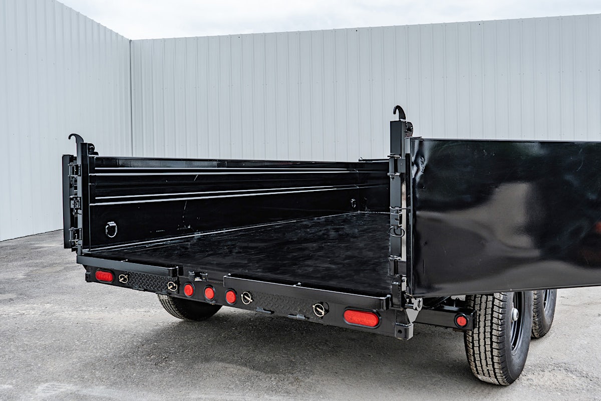 PJ Trailers 12'x83" Low Pro Dump Trailer w/ 2' Sides (DL) - Image 22