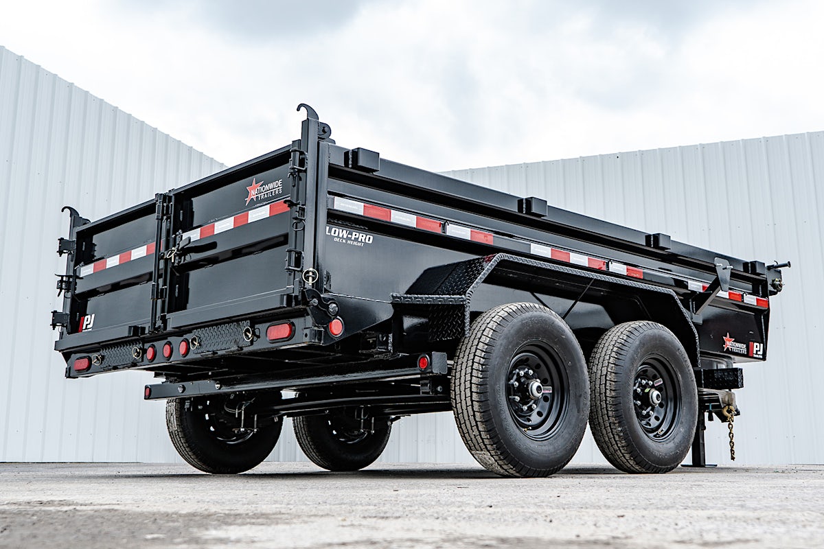PJ Trailers 12'x83" Low Pro Dump Trailer w/ 2' Sides (DL) - Image 26