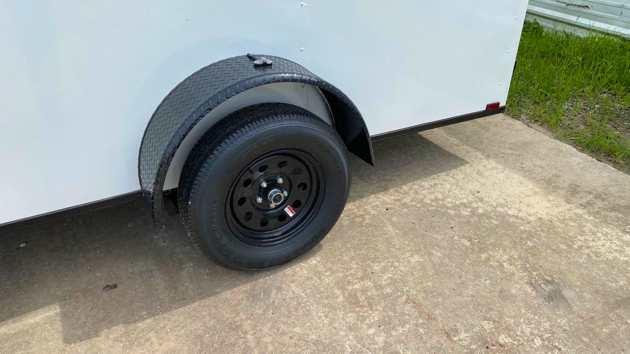 Spartan 6'x12' Enclosed Cargo Trailer w/ Rear Ramp Door (C1) - Image 4