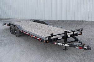 PJ Trailers 24'x102" 6" Channel Super-Wide Equipment Trailer (B6)