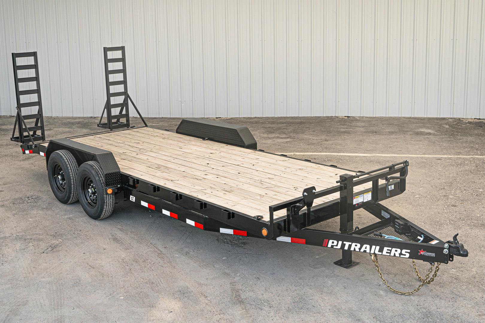 PJ Trailers 20'x83" 6" Channel Equipment Trailer (CC) - Image 1
