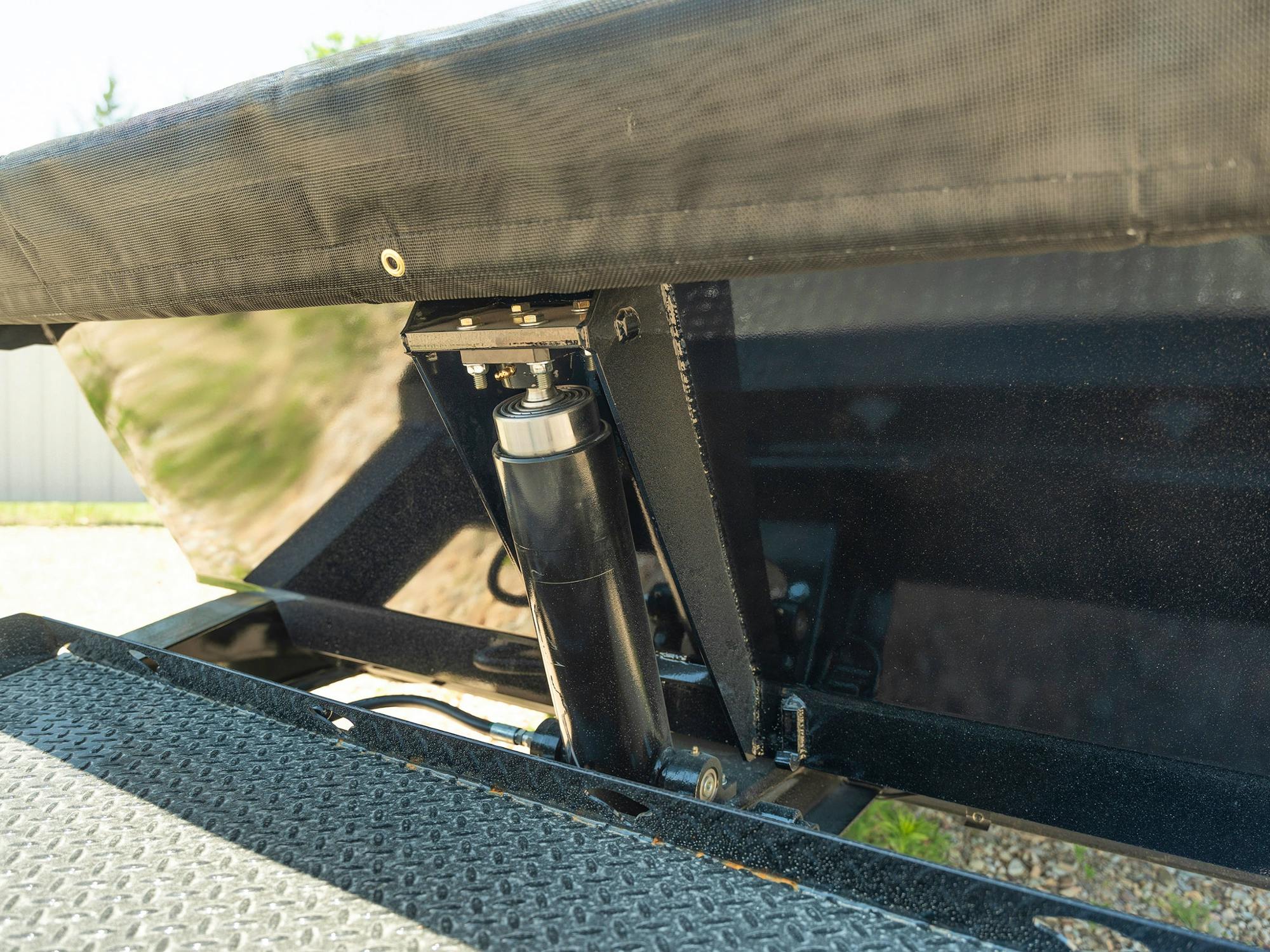 PJ Trailers 14'x83" Telescopic Dump Trailer w/ 2' Sides (DT) - Stock #86906 - Image 8 of 14