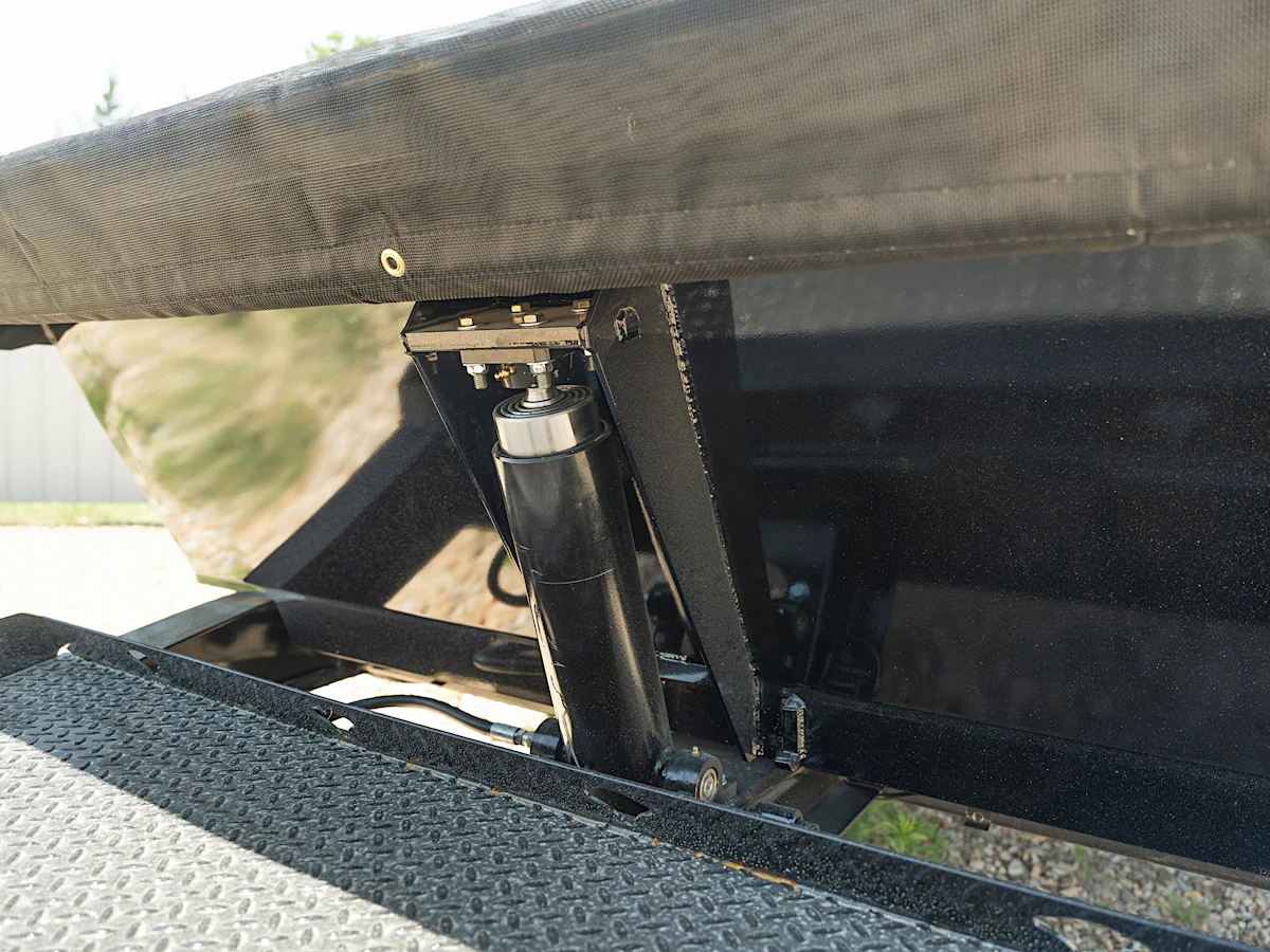 PJ Trailers 14'x83" Telescopic Dump Trailer w/ 2' Sides (DT) - Stock #86906 - Image 8 of 14 PJ Trailers 14'x83" Telescopic Dump Trailer w/ 2' Sides (DT) - Stock #86906 - Image 8 of 14