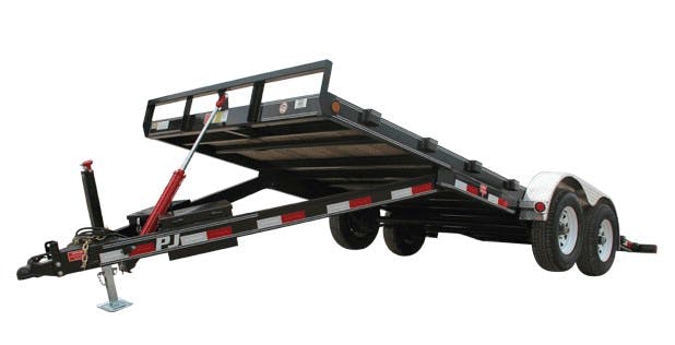 PJ Trailers 18"x83" Full-Deck Hydraulic Quick Tilt Trailer (TH) - Image 2