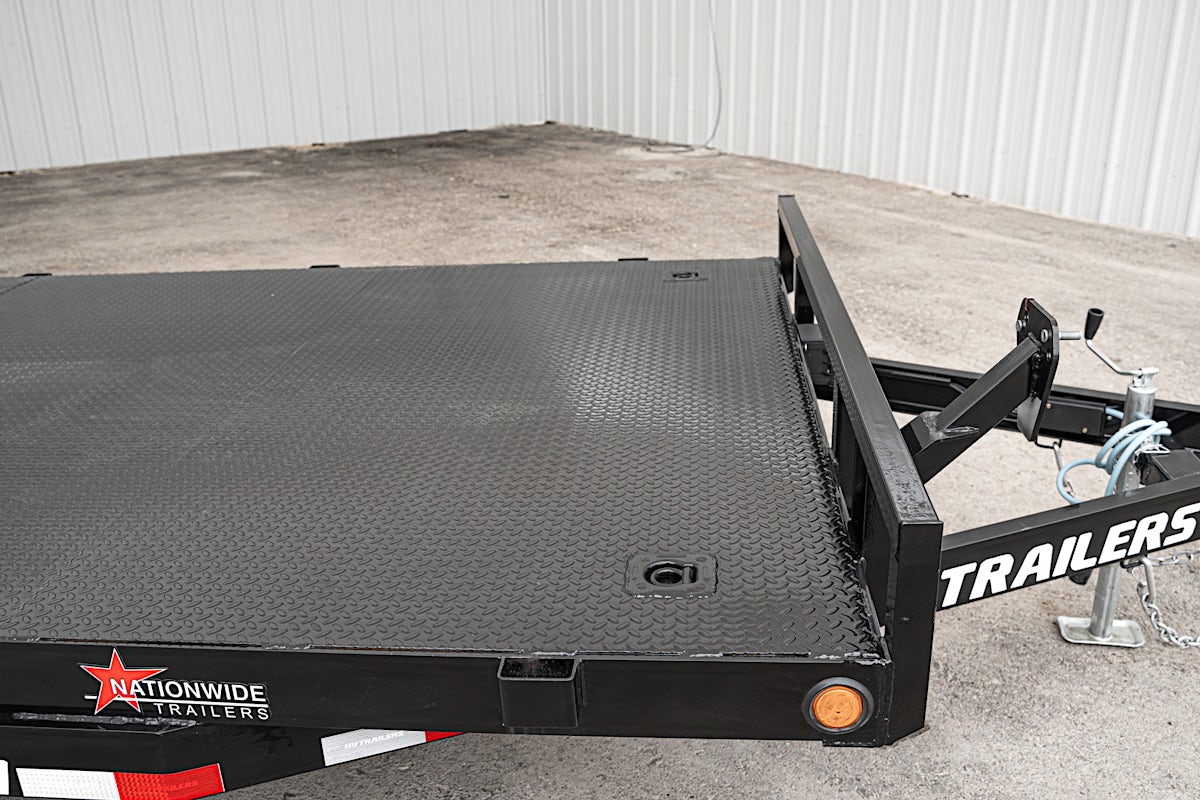 PJ Trailers 20'x83" 5" Channel Car Trailer w/ Steel Deck (C5) - Image 7