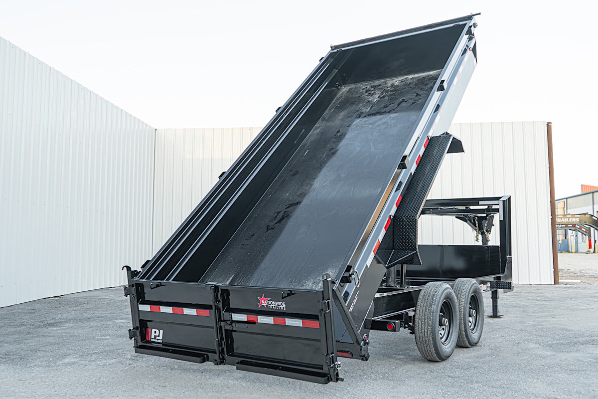 PJ Trailers 16'x83" Gooseneck Low Pro Dump Trailer w/ 2' Sides (DL) - Image 29