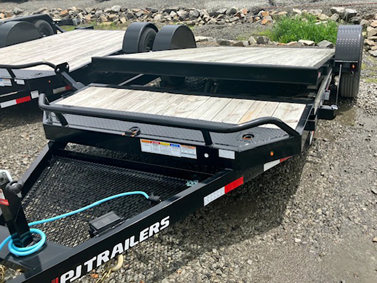 PJ Trailers 16'x81" Single Axle Hydraulic Gravity Tilt Trailer (T1) - Stock #86933 - Image 3 of 4 PJ Trailers 16'x81" Single Axle Hydraulic Gravity Tilt Trailer (T1) - Stock #86933 - Image 3 of 4