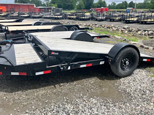 PJ Trailers 16'x81" Single Axle Hydraulic Gravity Tilt Trailer (T1)