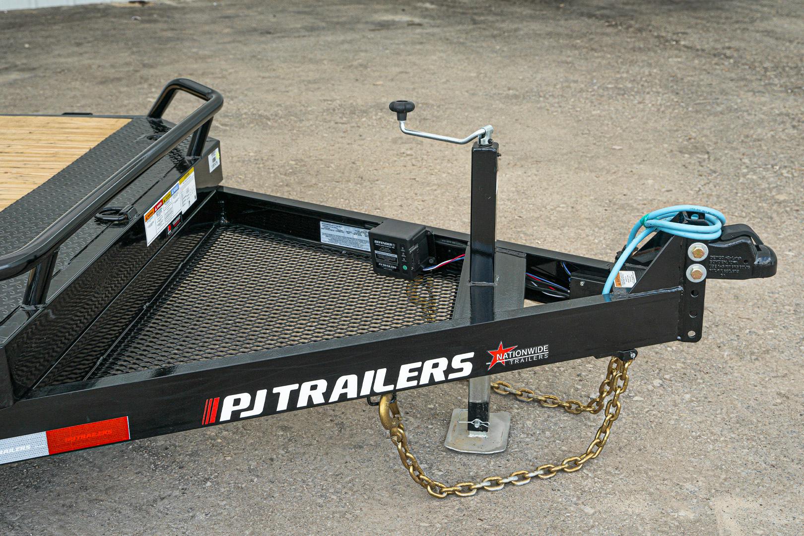 PJ Trailers 16'x81" Single Axle Hydraulic Gravity Tilt Trailer (T1) - Image 7