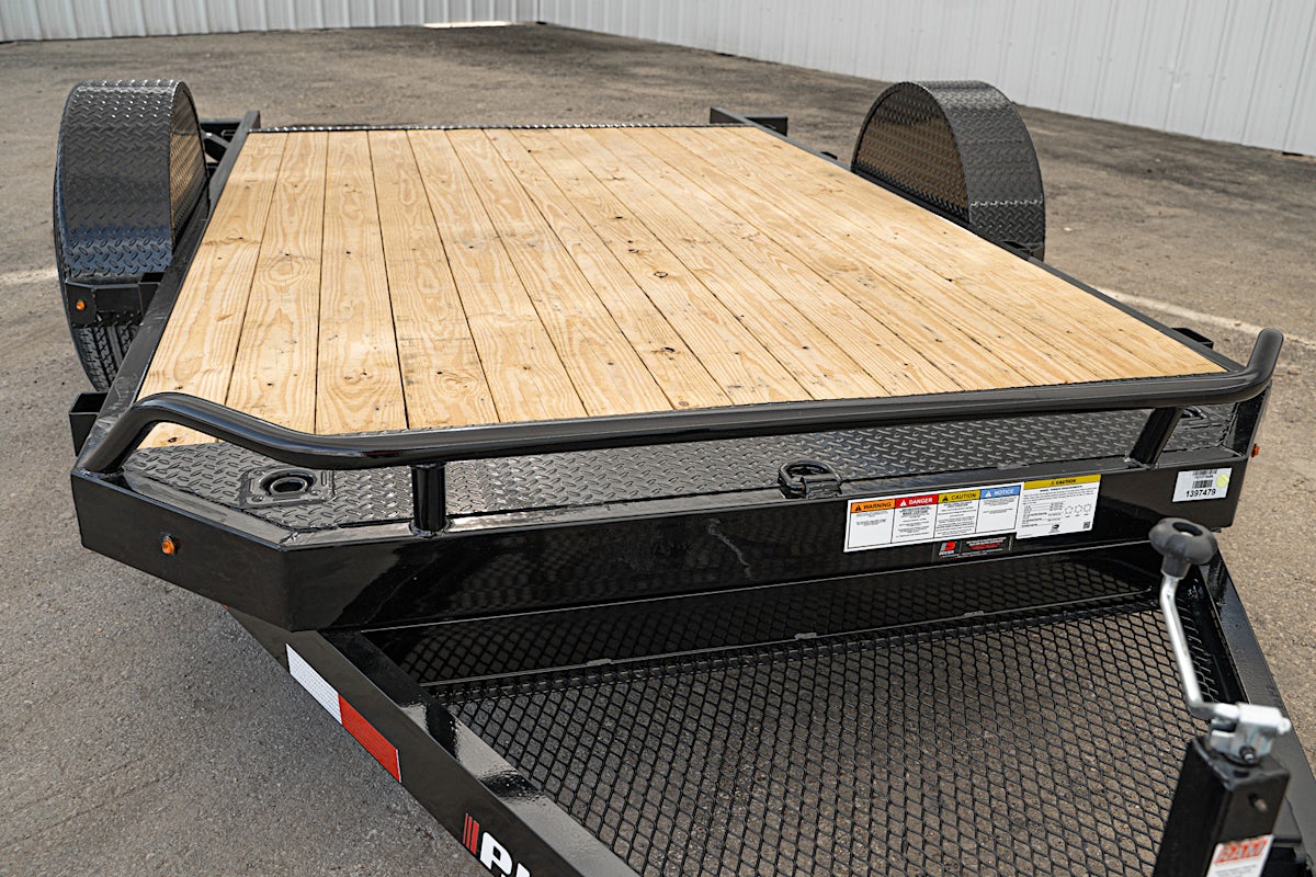 PJ Trailers 16'x81" Single Axle Hydraulic Gravity Tilt Trailer (T1) - Image 8